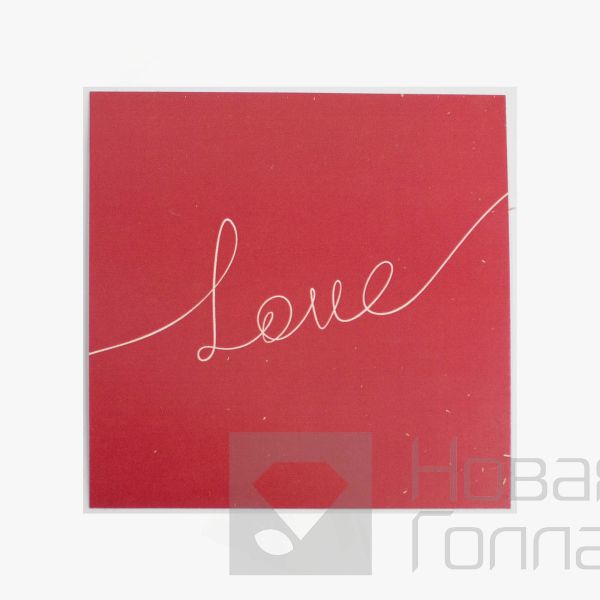 Открытка мини Love